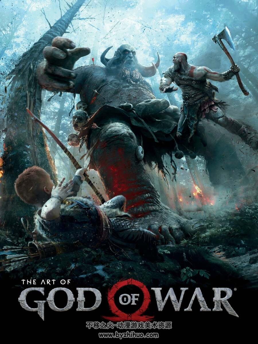 战神4-The Art of God of War设定集