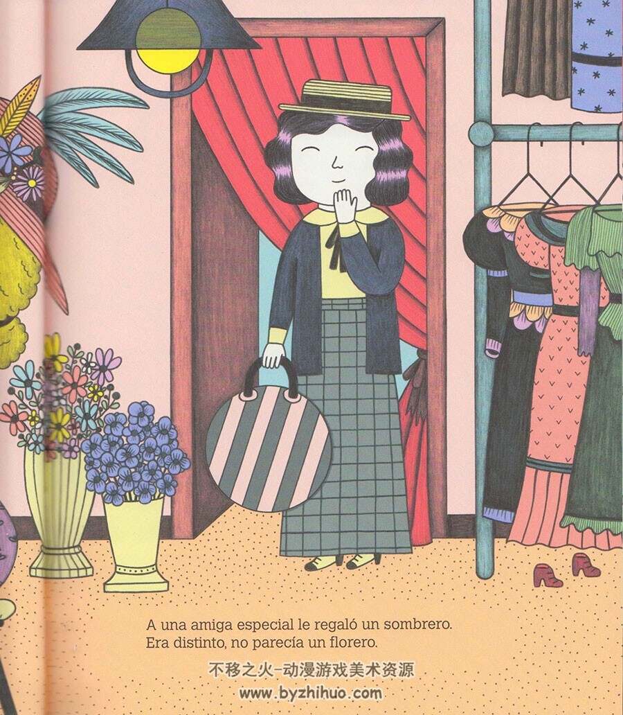 Coco Chanel  全一册 Ana Albero & M. I. Sánchez Vegara 卡通儿童漫画西班牙语版