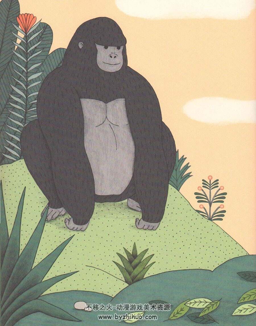 Dian Fossey 全一册 Alessandra De Cristofaro & M. I. Sánchez Vegara 西班牙语漫画