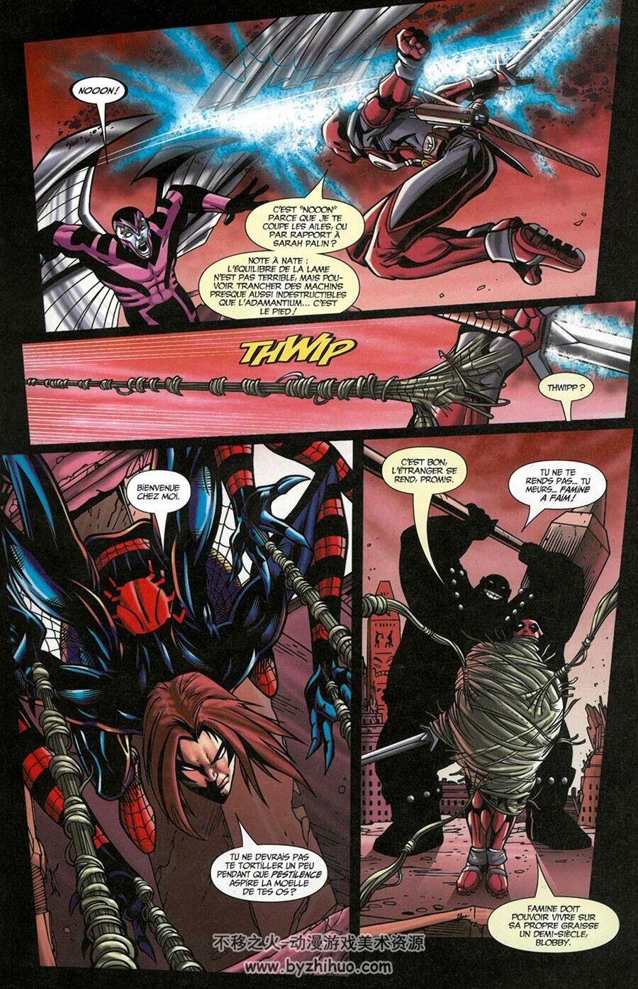 Deadpool & Cable. Ediz. 第2册 Fabian Nicieza - R. Brown 漫威超级英雄漫画 法语版