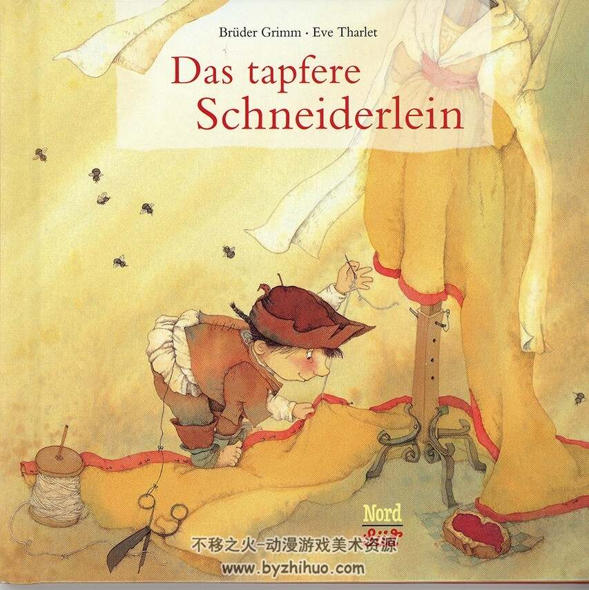 das tapfere schneiderlein绘本  德国插画大师Eve Tharlet作品  儿童插画 高清下载