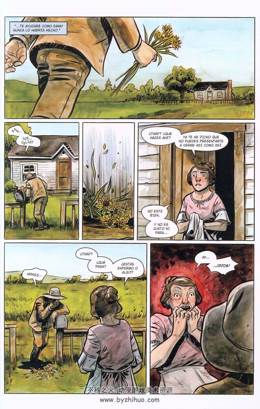 HARROW COUNTY - DOBLE NARRACION 第2册 Cullen Bunn - Tyler Crook 西班牙语手绘欧美漫画