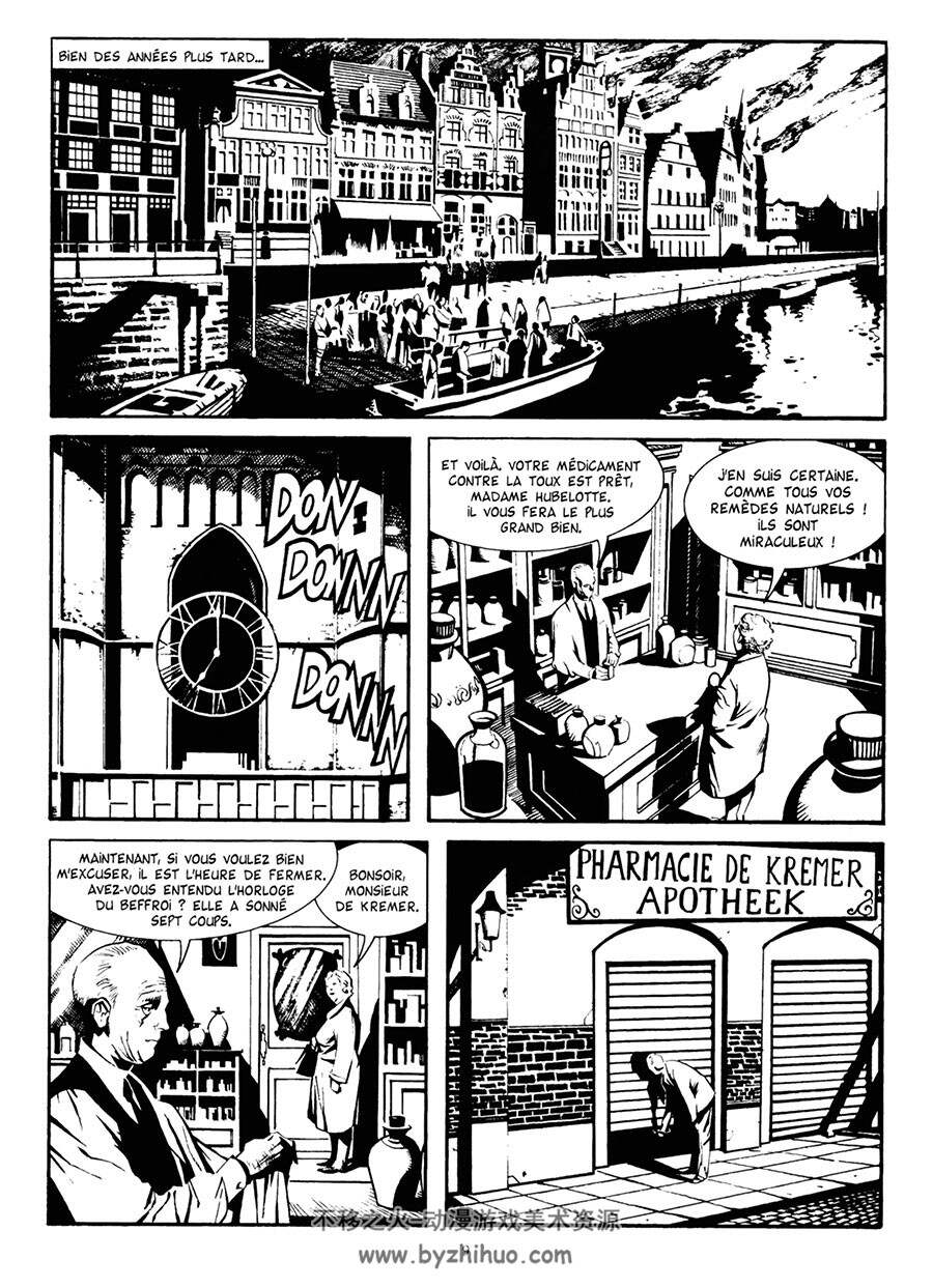 Dampyr 6-7册 Mauro Boselli - Colombo - Nicola Genzianella 奇幻黑白法语漫画