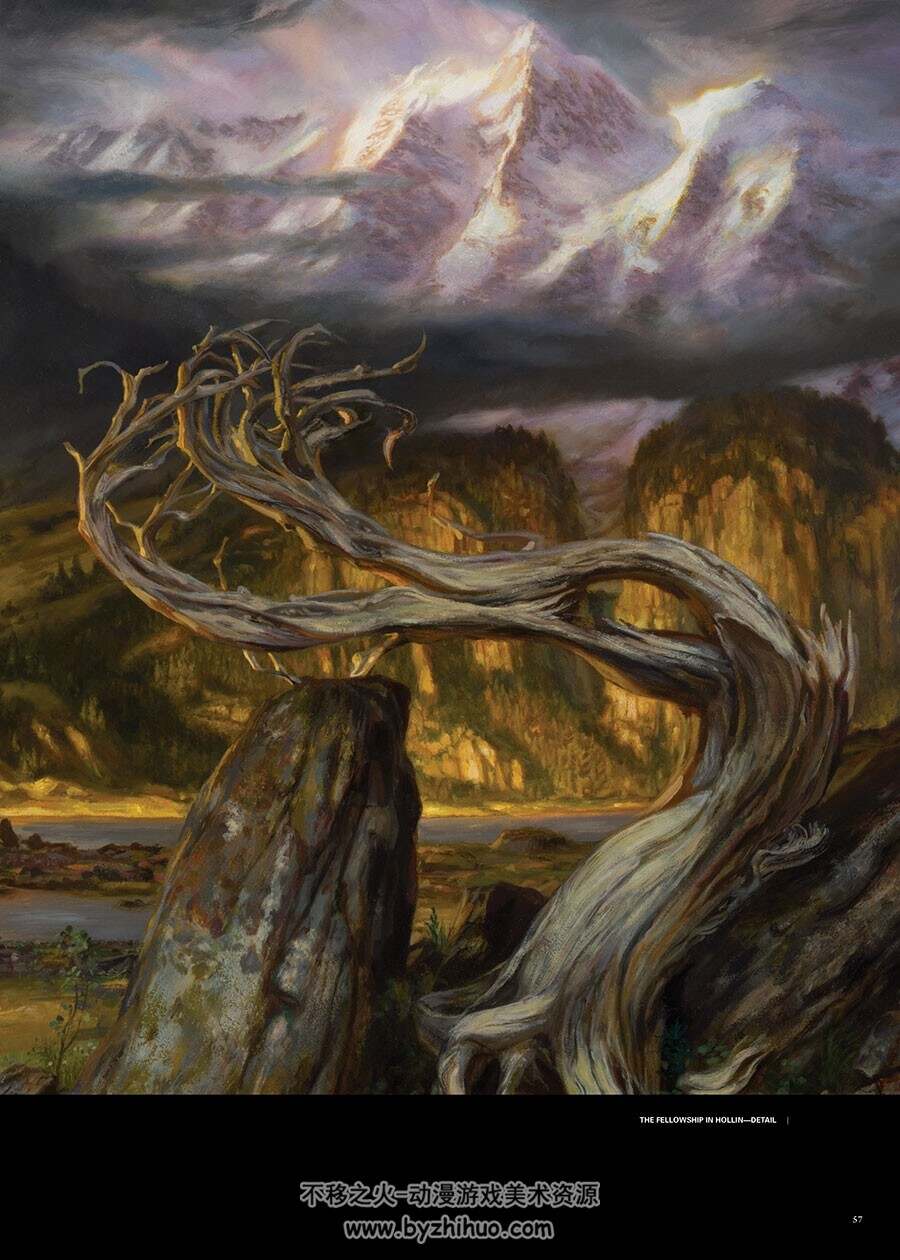 Middle-Earth - Journeys In Myth And Legend 全一册 Donata Giancola 指环王插官方画集