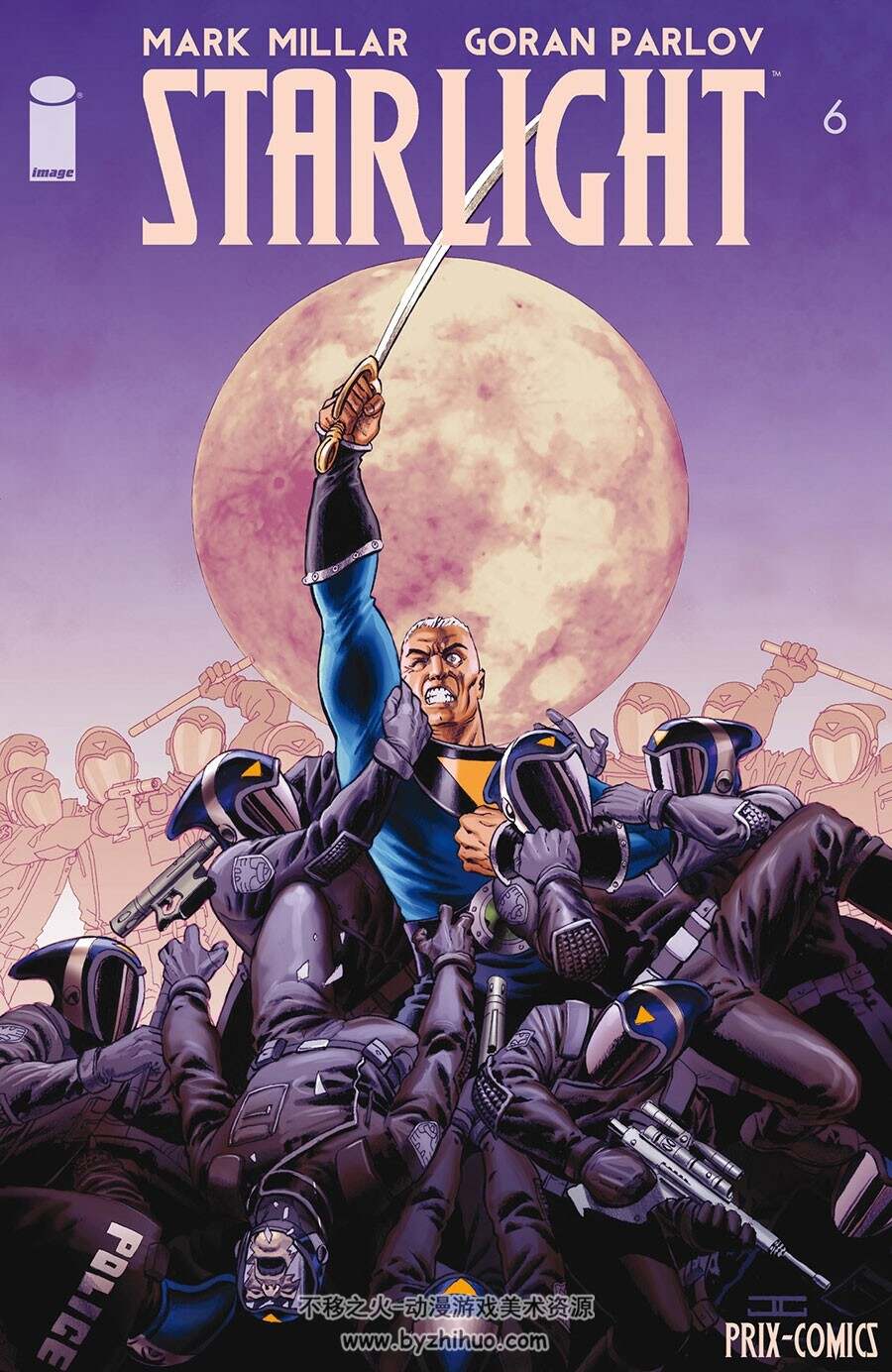 Starlight 1-6册 Mark Millar - Goran Parlov 西班牙语彩色科幻漫画