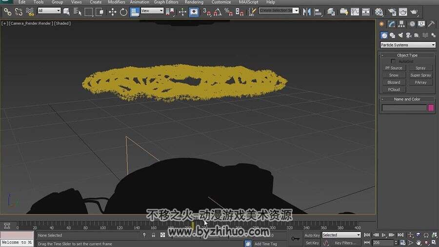 Softimage 全息粒子特效制作实例视频教程 附源文件