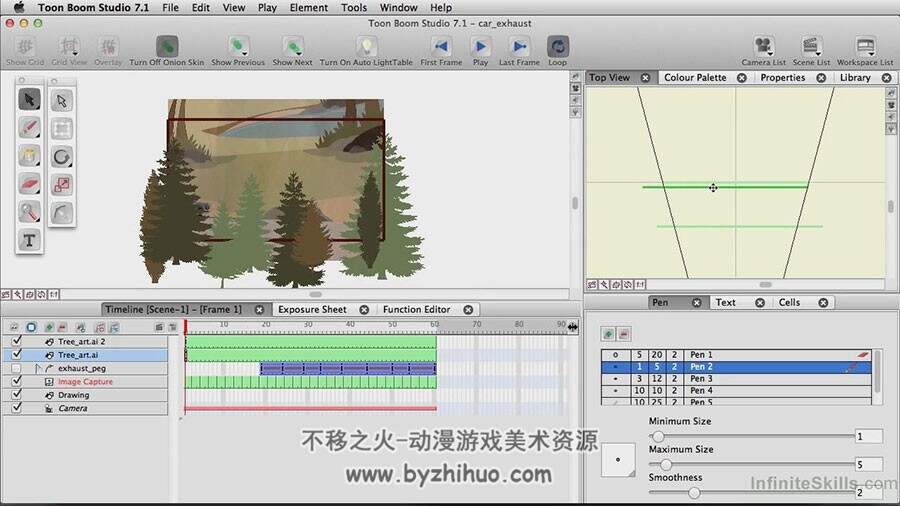 Toon Boom Studio 7 高级技能教学视频教程