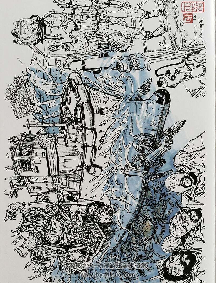 金政基2016 速写簿超值版2016 Sketch Collection 含限量版封面与绘制