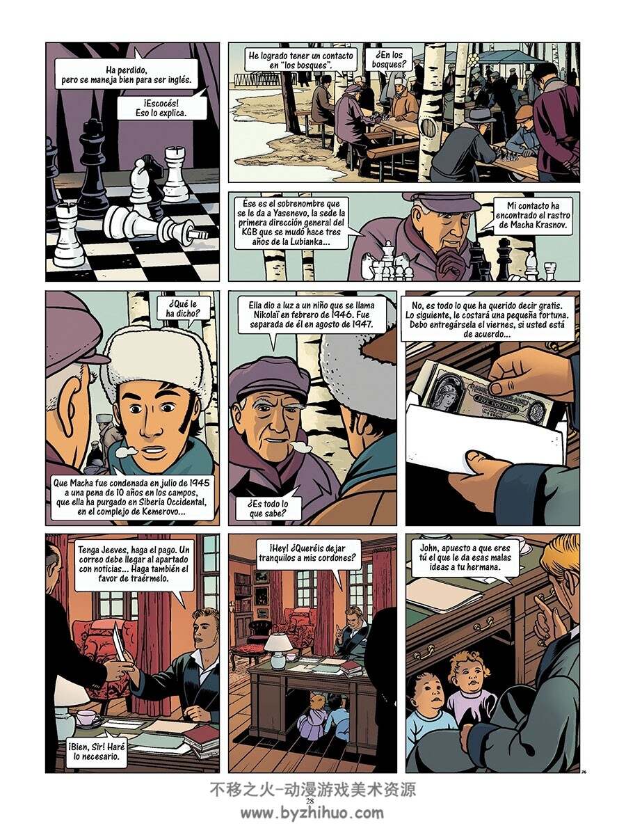 Los cosacos de Hitler 第2册 Kolia 欧美西班牙语二战题材漫画