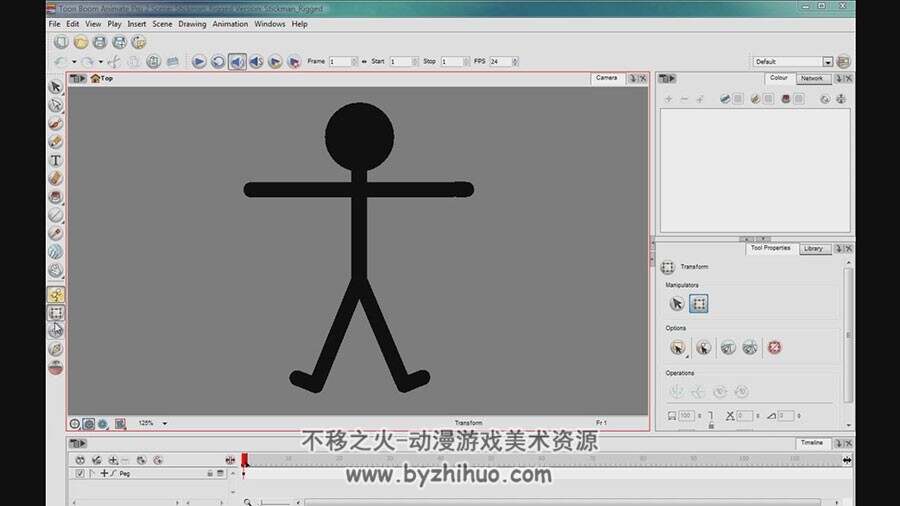 Toon Boon Animate动画视频教程 火柴人动画制作技术教学