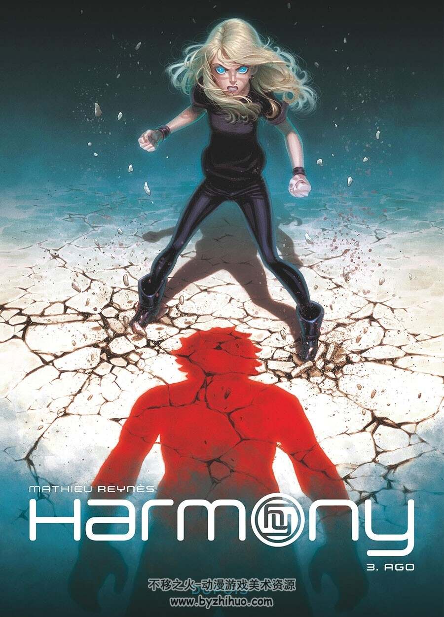 Harmony 1-3册 Mathieu Reynès - Reynès 西班牙语欧美奇幻彩色漫画