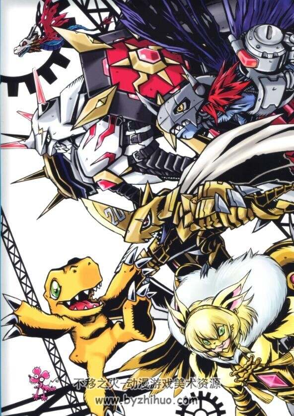 数码宝贝20周年原画集-Digimon Digital Monster Art Book Ver