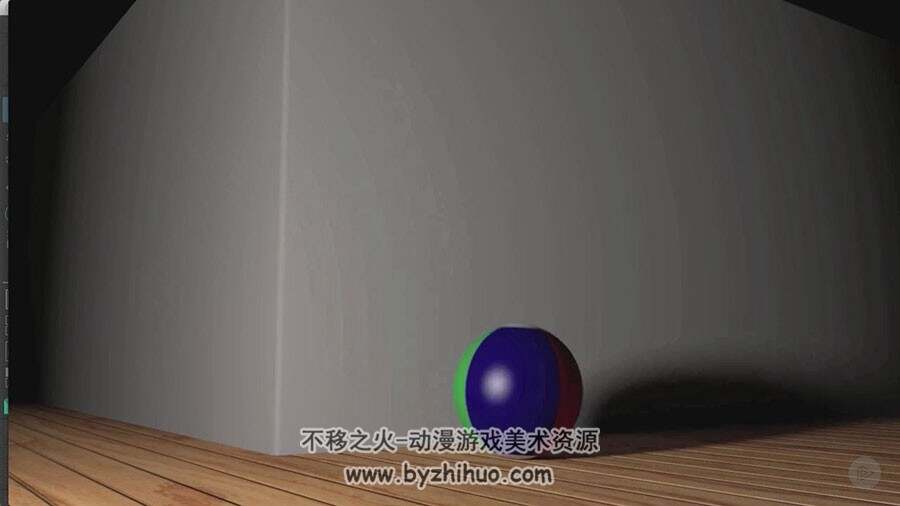 Maya动画制作视频教程 反弹球动画视频教学 附源文件
