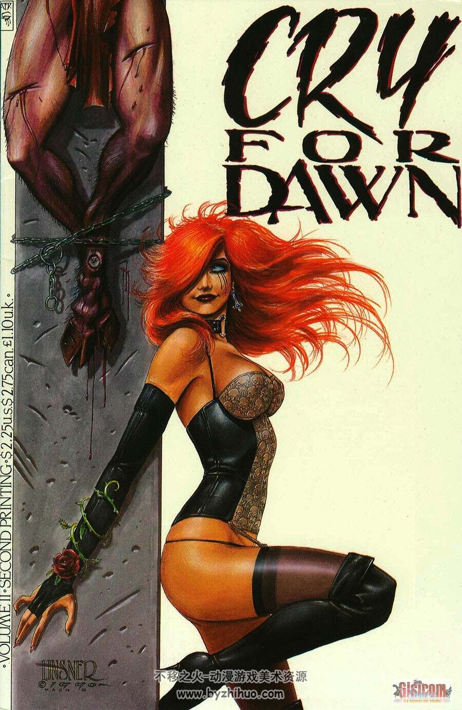 Cry for Dawn 1-7册 西班牙语欧美黑白魔幻老漫画