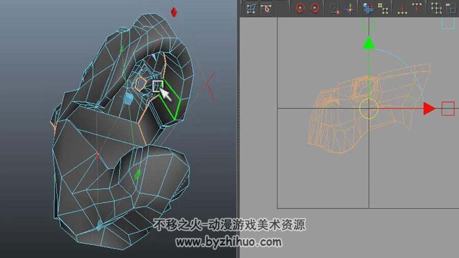 MayaUV技术视频教程 3D恐龙UV教学