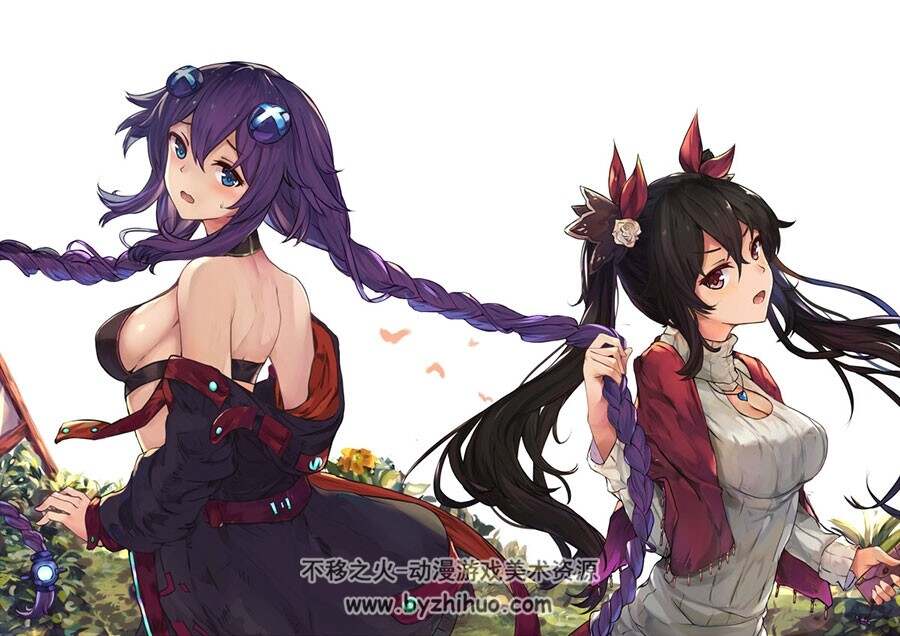 清新可爱萌~二次元动漫人物女高清热图壁纸百度云下载 410P