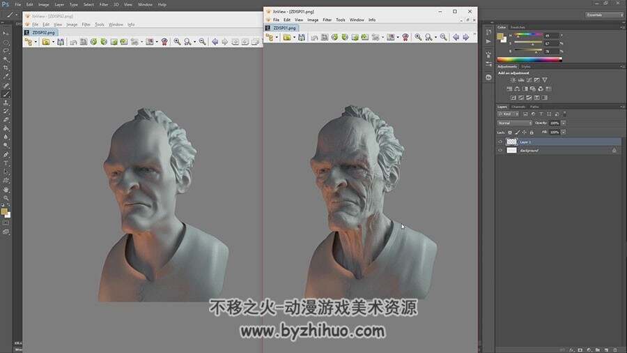 Modo & ZBrush模型制作视频教程 超精细角色建模教学