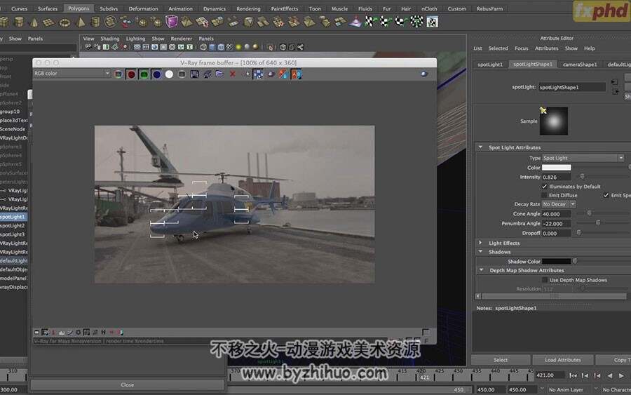 fxphd – vry302 photorealism in vray for maya