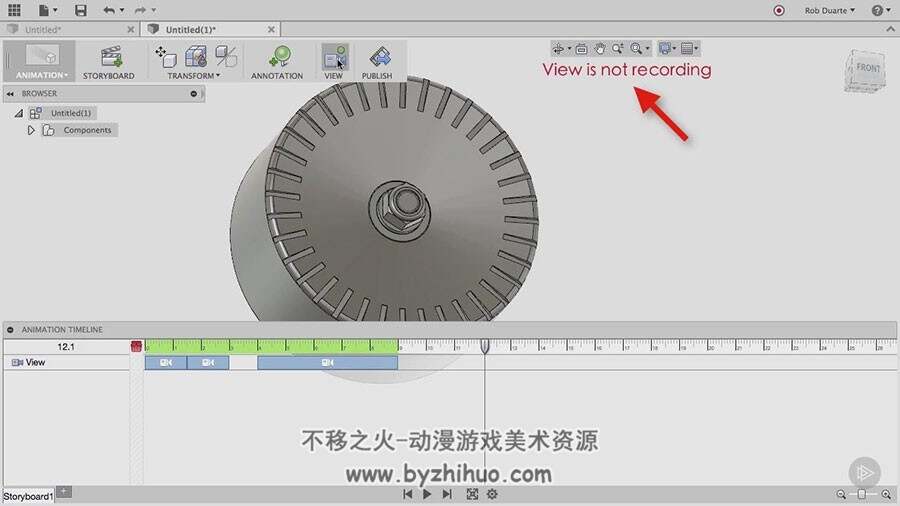 Fusion360渲染与动画视频教程 照片级渲染教学 附源文件