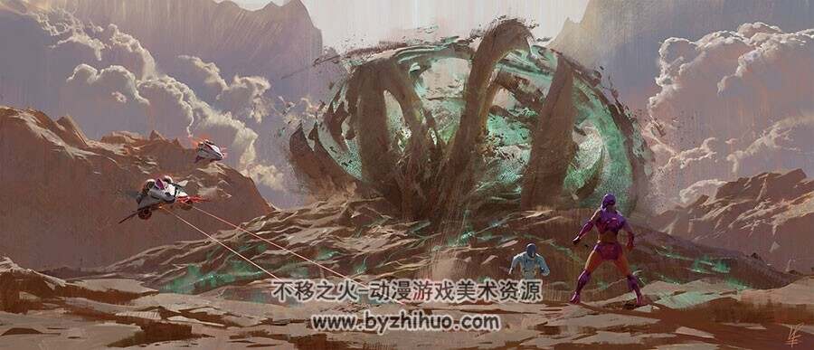 澳大利亚概念艺术家Logan Preshaw原画插画作品欣赏学习 98P