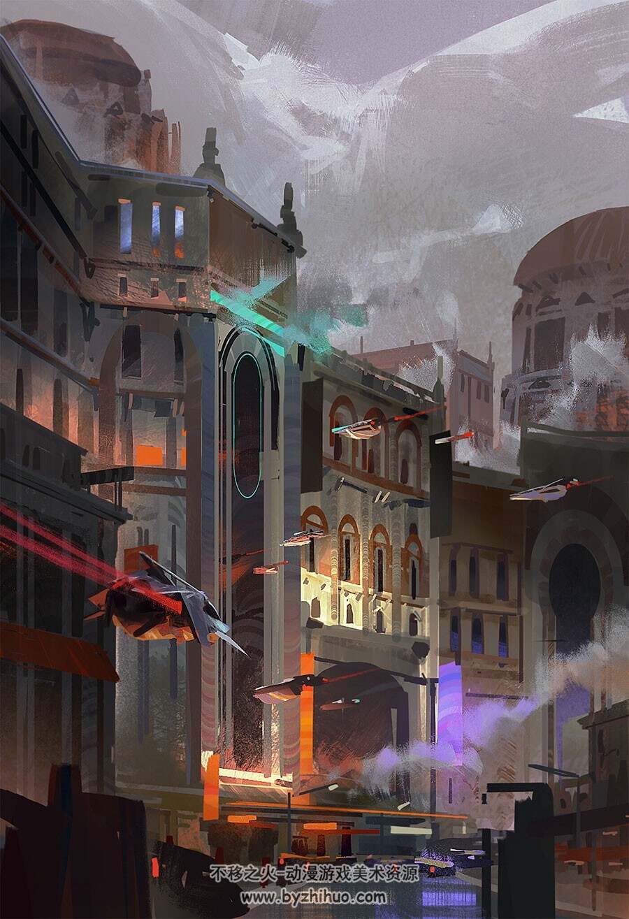 澳大利亚概念艺术家Logan Preshaw原画插画作品欣赏学习 98P
