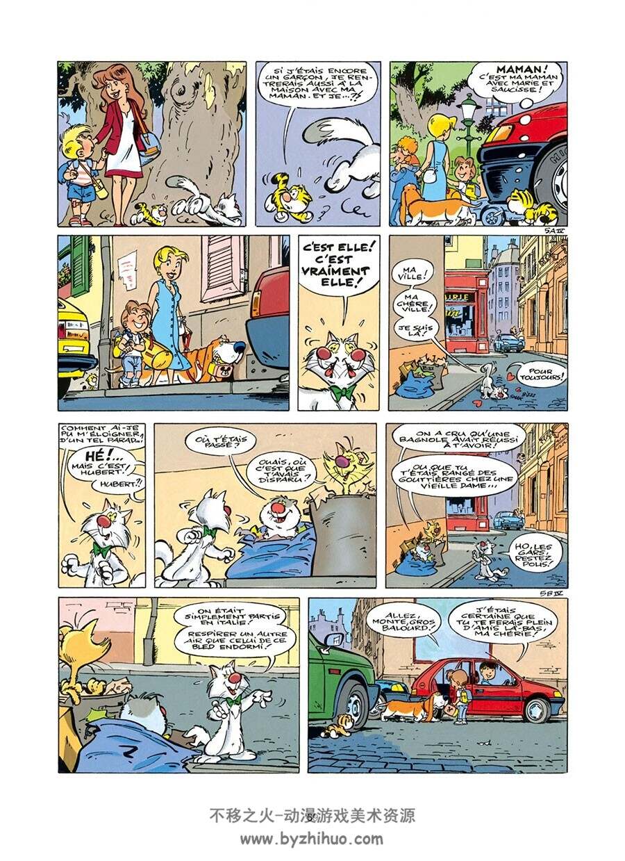 Billy The Cat 1-2册 Desberg Stephen - Colman 法语彩色动物拟人漫画