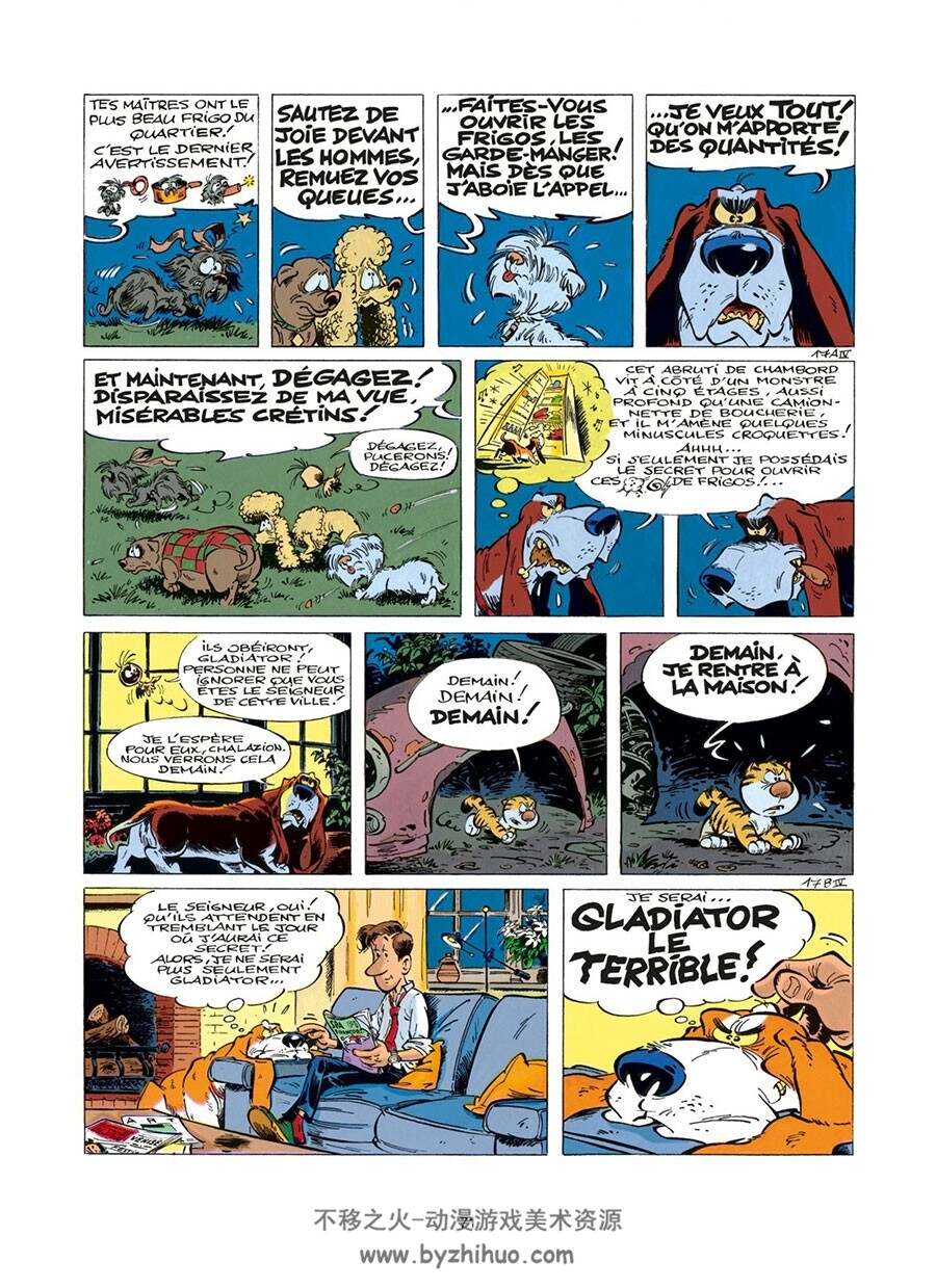 Billy The Cat 1-2册 Desberg Stephen - Colman 法语彩色动物拟人漫画