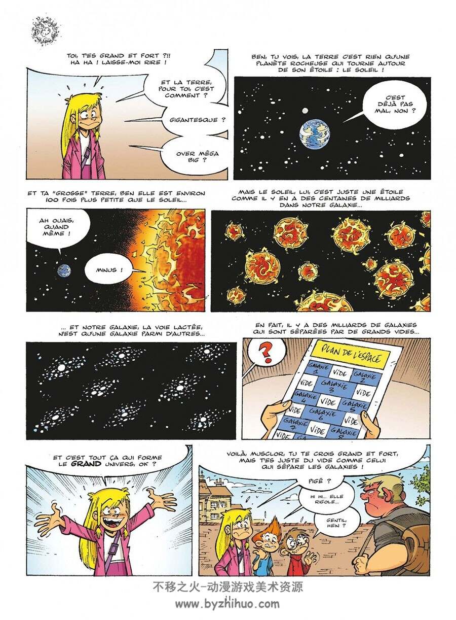 Les Astromômes - L'année Bulleuse 第1册 Jérôme Derache - Cédric Ghorbani  卡通科幻漫画