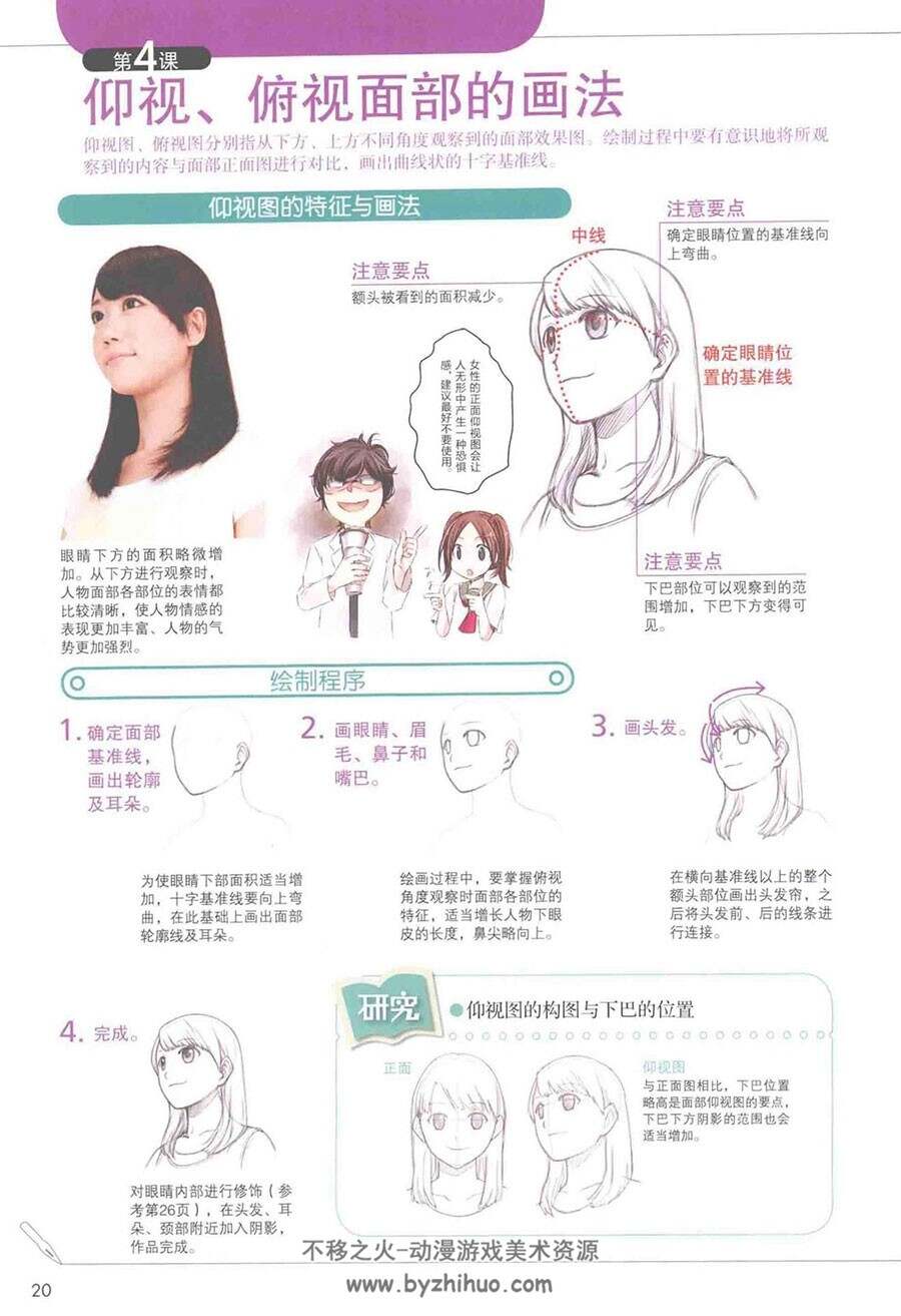 漫画人物画法入门 超级漫画创作技法图解教程 日系角色绘画教学