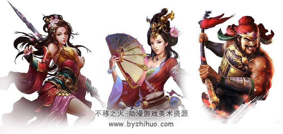 中国风游戏界面ui图标美术素材参考分享下载 235P