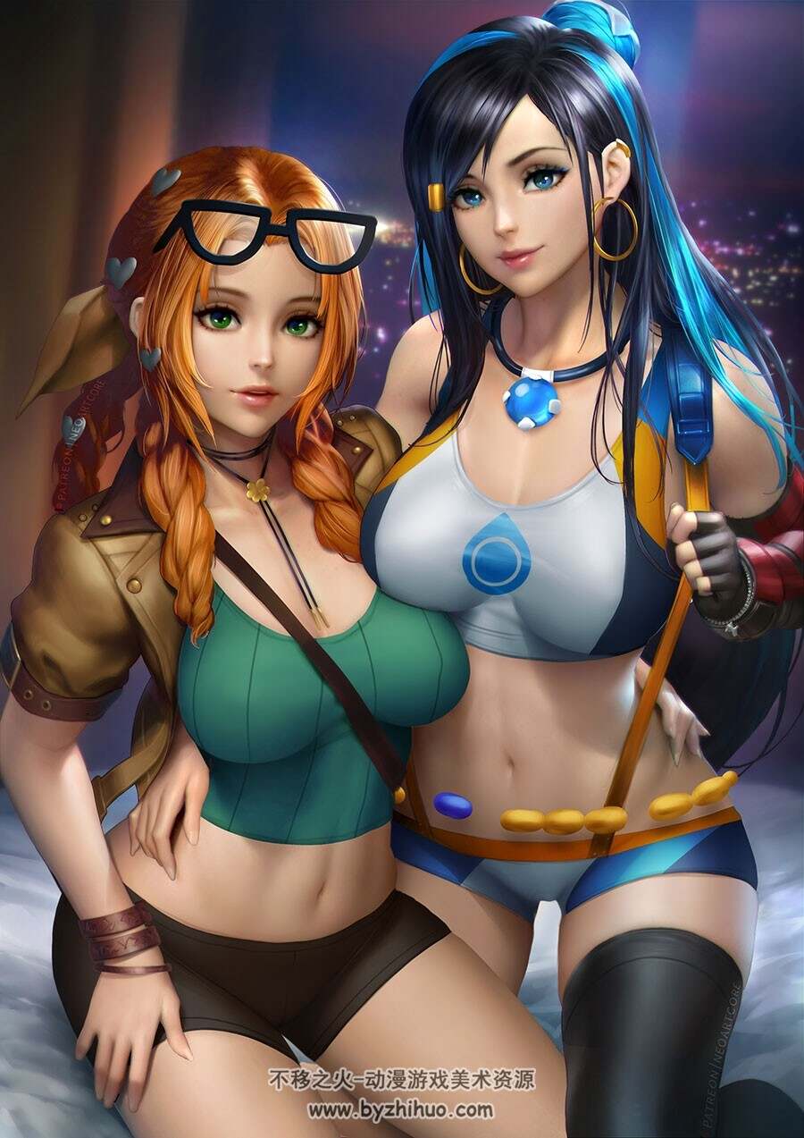 NeoArtCorE 2019年6月人物插画作品图片高清分享 14P