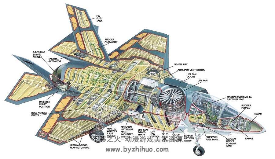 科幻未来机械机甲场景环境原画设定概念美术素材绘画参考 5032P