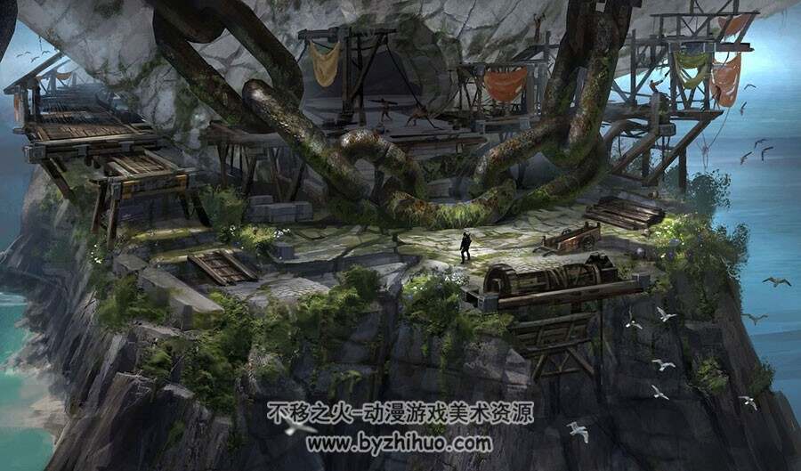 战神 升天游戏角色场景原画概念设定图集美术素材学习参考 216P