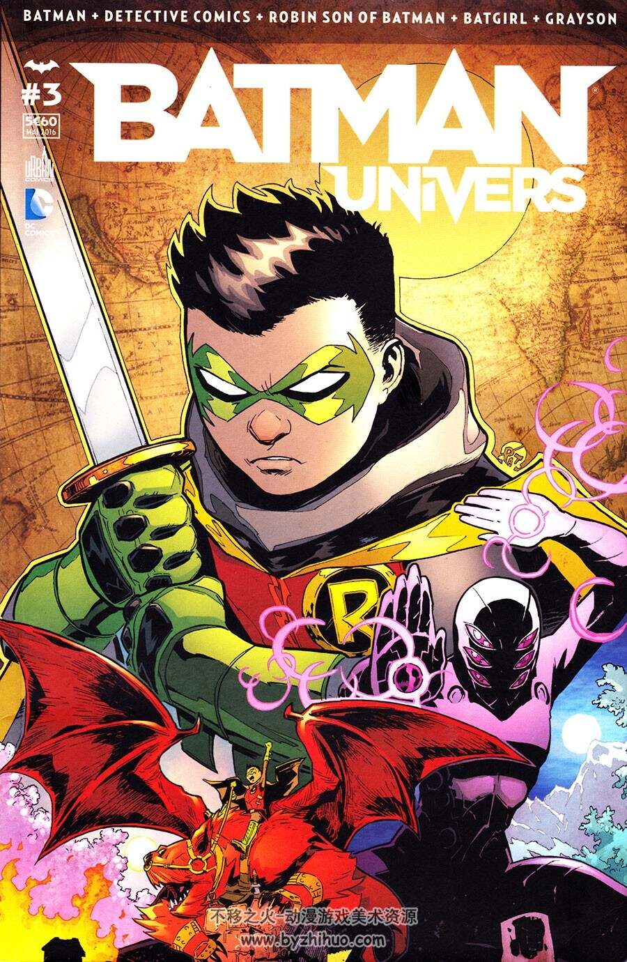 Batman Univers 3-4册 Scott Snyder - Greg Capullo DC超级英雄漫画法语版