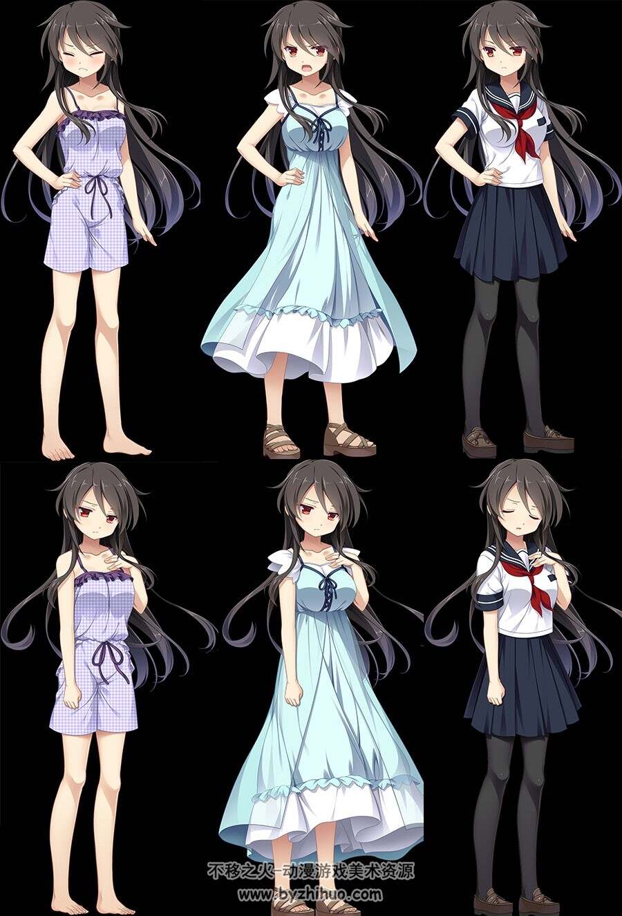 月影のシミュラクル-解放の羽 游戏角色立绘图片分享包下载 399P