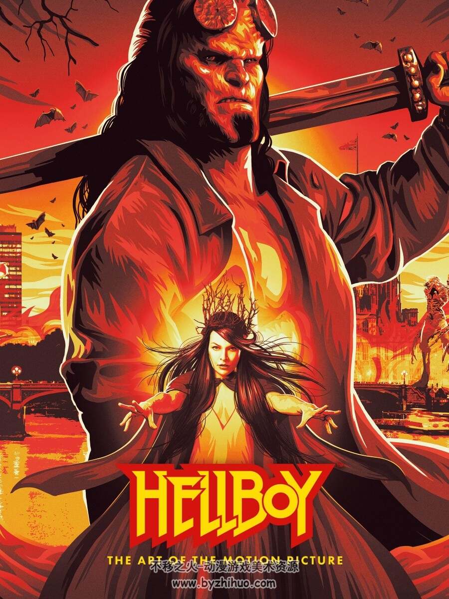 地狱男爵 血皇后崛起艺术设定集 Hellboy - The Art of the Motion Picture