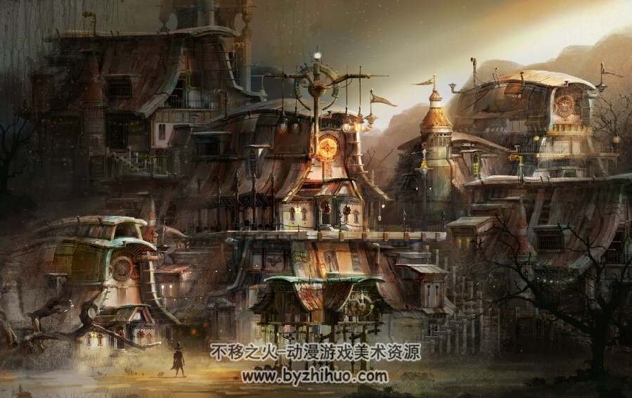 Avant Choi(chojibum)韩国场景画师作品打包下载120张