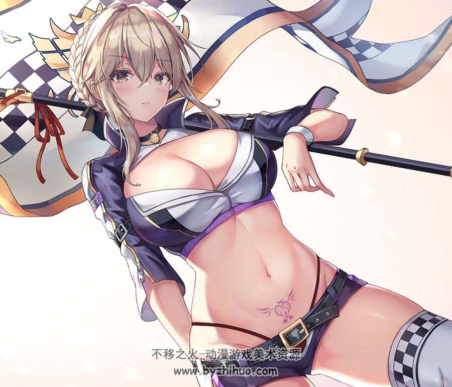 画风超好的二次元角色人物插画壁纸图片美术素材下载 112P
