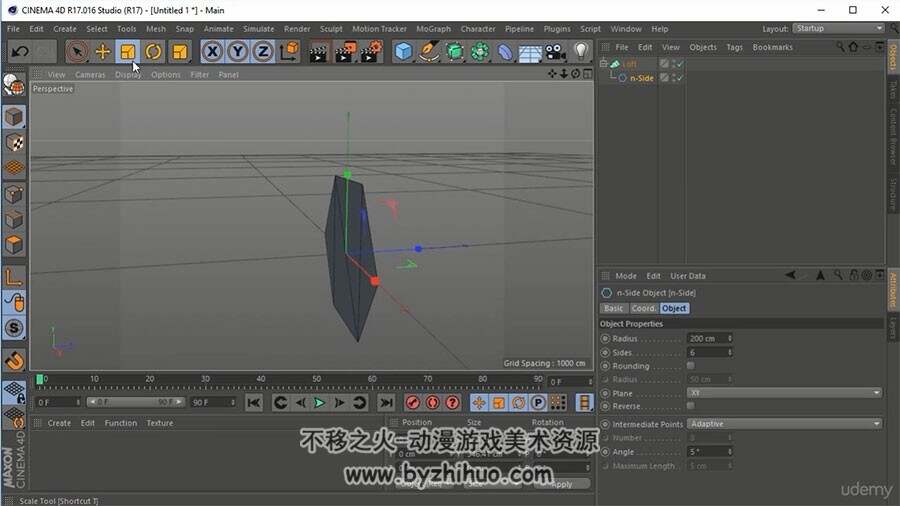 Cinema4D低聚狐狸模型建模教学 实例制作视频教程