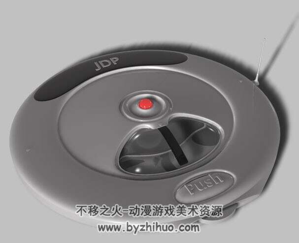 CD player CD机C4D模型分享下载