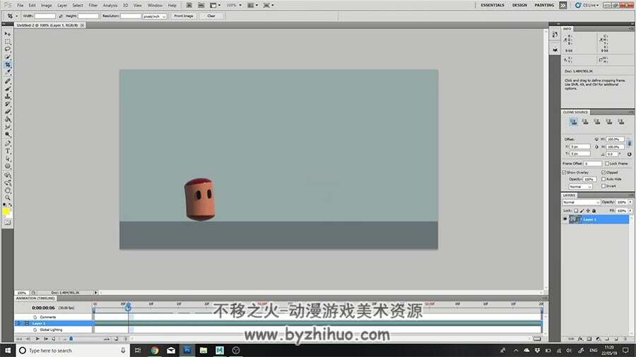 Maya动画技巧频教程 高效间距动画制作教学