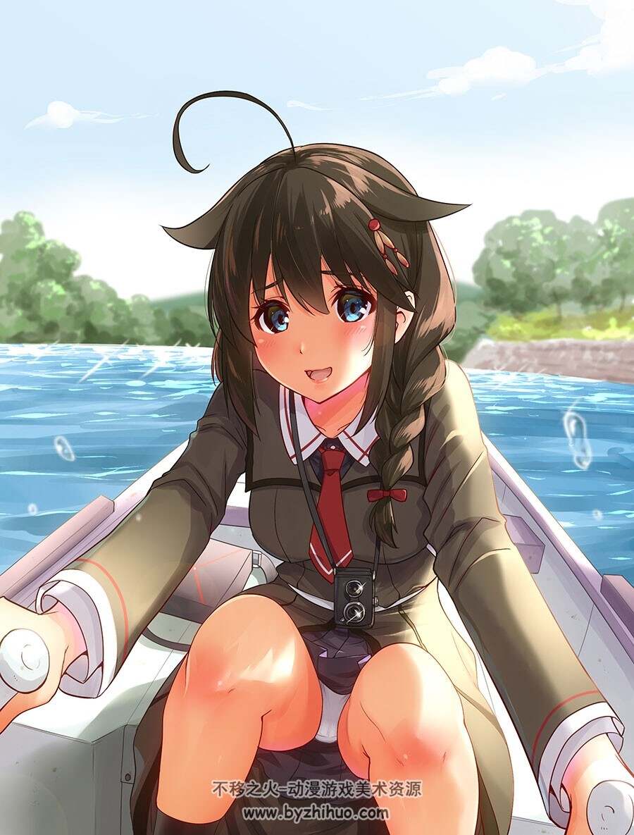 萌啊日系二次元女生插画壁纸美图分享下载 199P