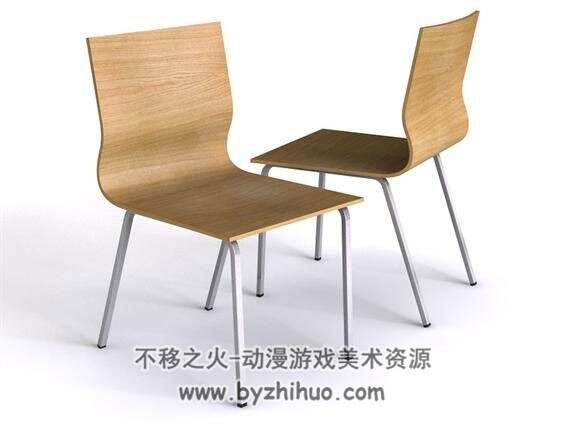 Chair C4D时尚椅子3D模型下载