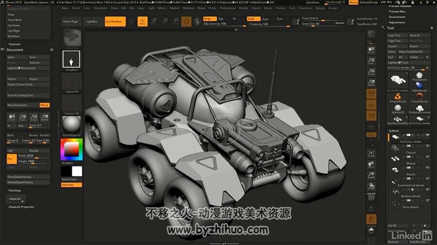 download zbrush: concept kitbashing course