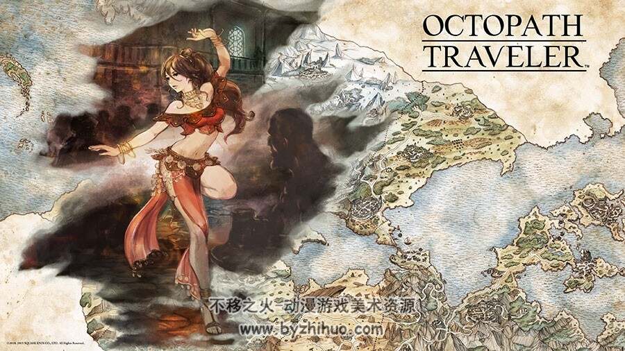 OCTOPATH TRAVELER 八方旅人角色壁纸高清图片资源下载 55P