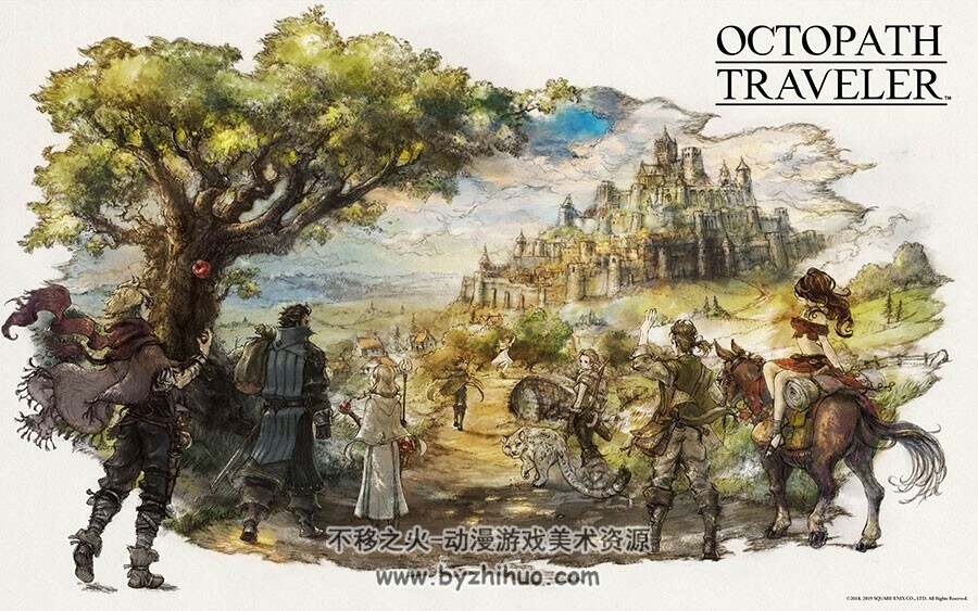 OCTOPATH TRAVELER 八方旅人角色壁纸高清图片资源下载 55P