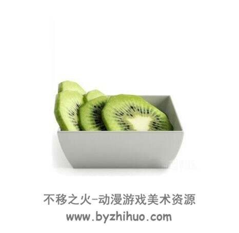Kiwifruit 猕猴桃3DMax模型下载