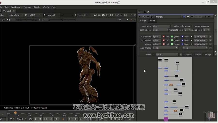 Maya V-Ray角色渲染视频教程  高品质渲染技术方法教学 附源文件