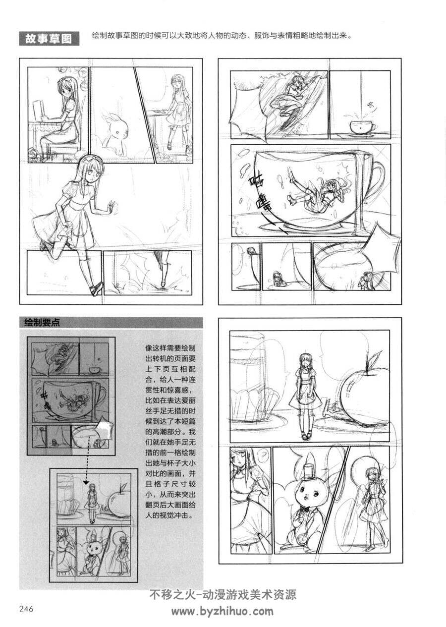 草图篇 漫画素描技法从入门到精通 国产漫画教程 附PDF版