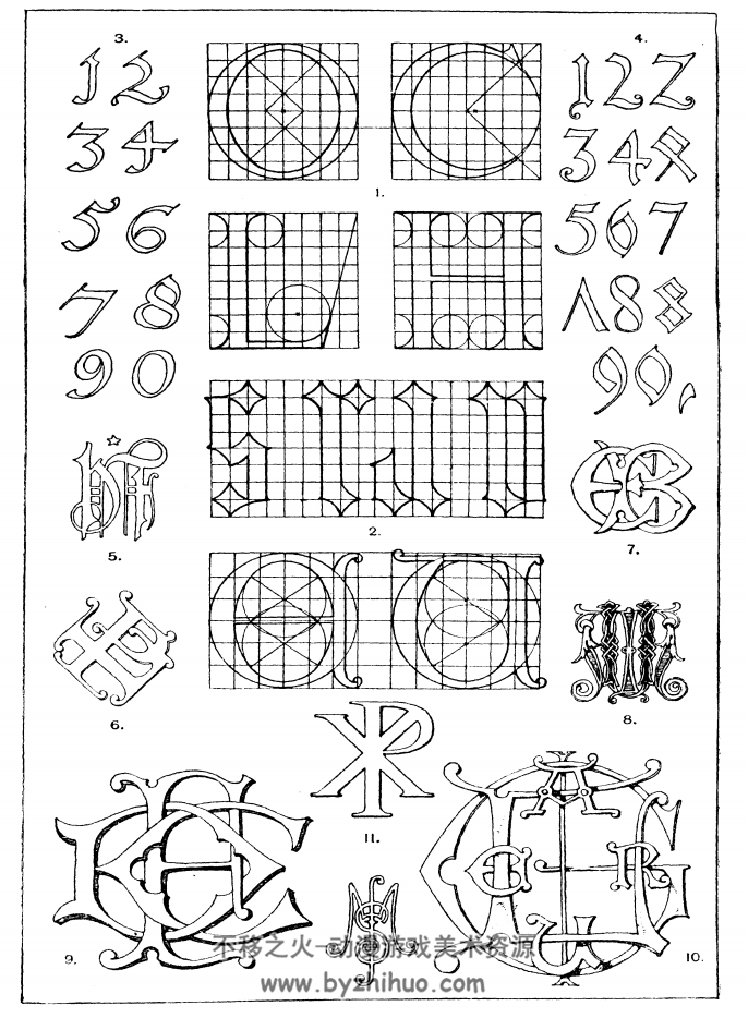 17~18世纪欧洲装饰 Handbook of Ornament_1894